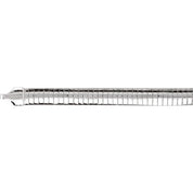Sterling Silver 6 mm Domed Omega 16" Chain