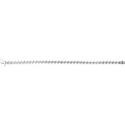 14K White 1 1/2 CTW Natural Diamond Line 7 1/4" Bracelet