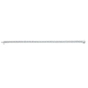 14K White 6 CTW Natural Diamond Line 7 1/4" Bracelet