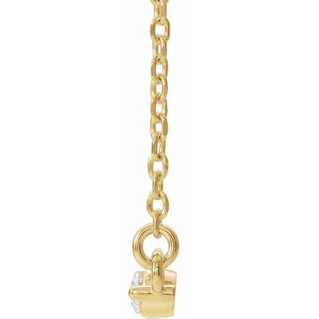4 CTW Lab-Grown Diamond Bar 18" Necklace