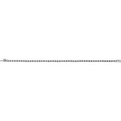 14K White 5 CTW Natural Diamond Line 7" Bracelet