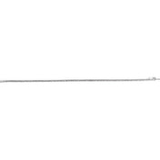 14K White 1 CTW Natural Diamond Line 7" Bracelet