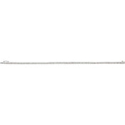 14K White 2 CTW Natural Diamond Line 7" Bracelet