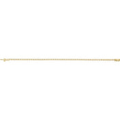 14K Yellow 3 CTW Natural Diamond Line 7" Bracelet