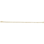 14K Yellow 3 CTW Natural Diamond Line 7" Bracelet