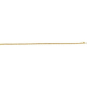 14K Yellow 1 CTW Natural Diamond Line 7" Bracelet