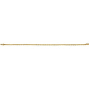 14K Yellow 2 CTW Natural Diamond Line 7" Bracelet