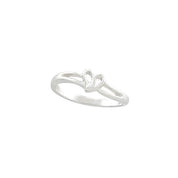 Platinum Heart Ring