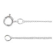 14K Yellow Gold-Filled 1 mm Curb, 1 mm Snake, and 3.5 mm Figaro Chain Necklaces