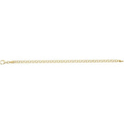 14K Yellow 3.75 mm Cable 7" Chain