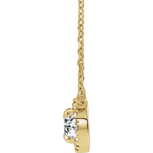 5 CTW Lab-Grown Diamond French-Set 16-18" Necklace