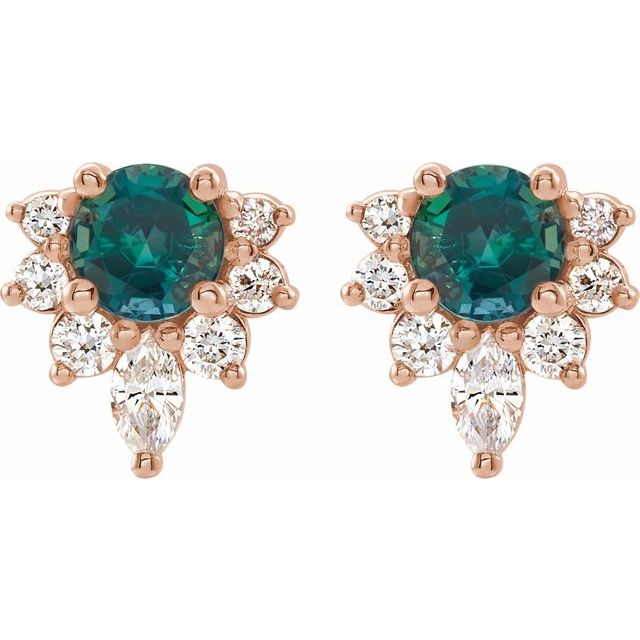 6 CTW Natural Diamond Earrings