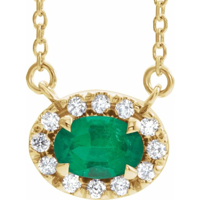 10 CTW Natural Diamond 18" Necklace