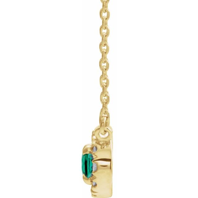 10 CTW Natural Diamond 16" Necklace