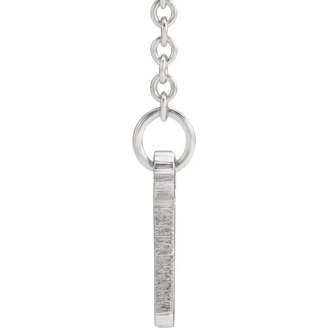 Be Posh Custom Engravable Bar Necklace