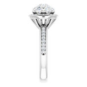 Platinum 1 1/8 CTW Natural Diamond Engagement Ring