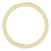 14K Yellow Stackable Bead Ring Size 6