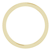 14K Yellow Stackable Bead Ring Size 7