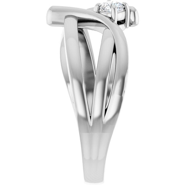 8 CT Lab-Grown Diamond Ring