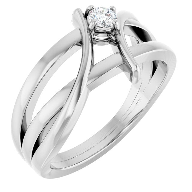 8 CT Lab-Grown Diamond Ring