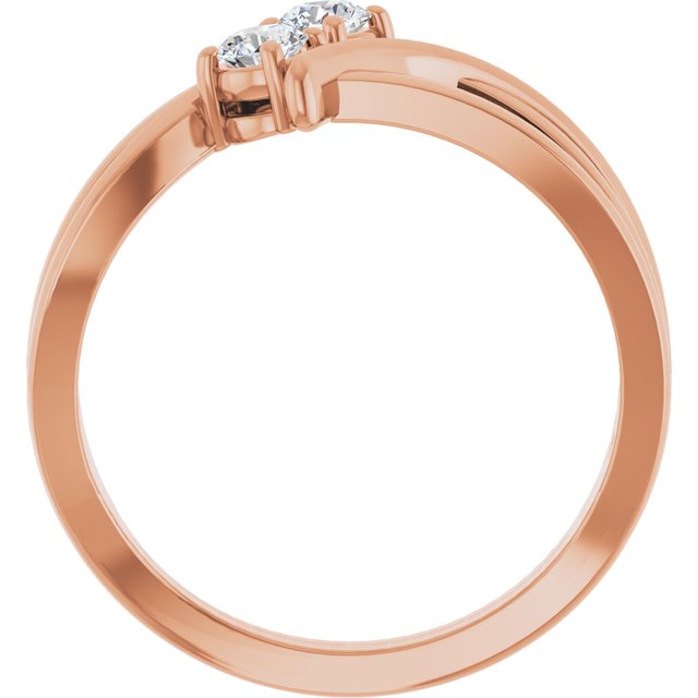 4 CTW Lab-Grown Diamond Two-Stone Ring