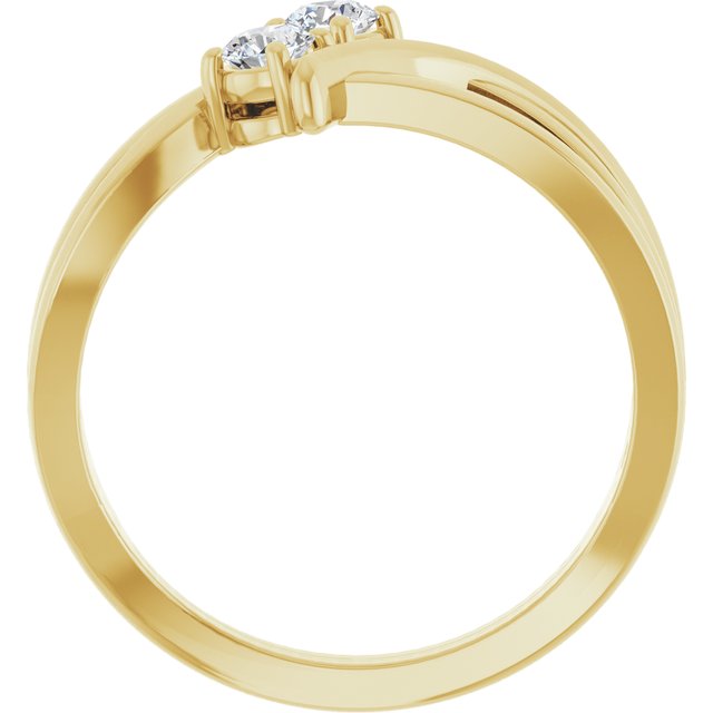 4 CTW Lab-Grown Diamond Two-Stone Ring