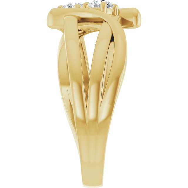 4 CTW Lab-Grown Diamond Two-Stone Ring