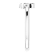 Platinum .04 CTW Natural Diamond Bee Youth Ring
