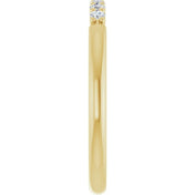 14K Yellow 1/8 CTW Natural Diamond Stackable Ring