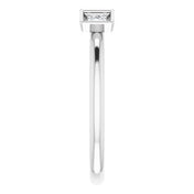 Platinum 1/5 CTW Natural Diamond Stackable Ring