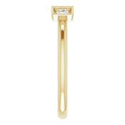 14K Yellow 1/5 CTW Natural Diamond Stackable Ring