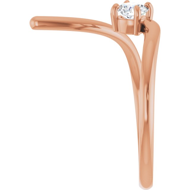 4 CT Lab-Grown Negative Space Ring