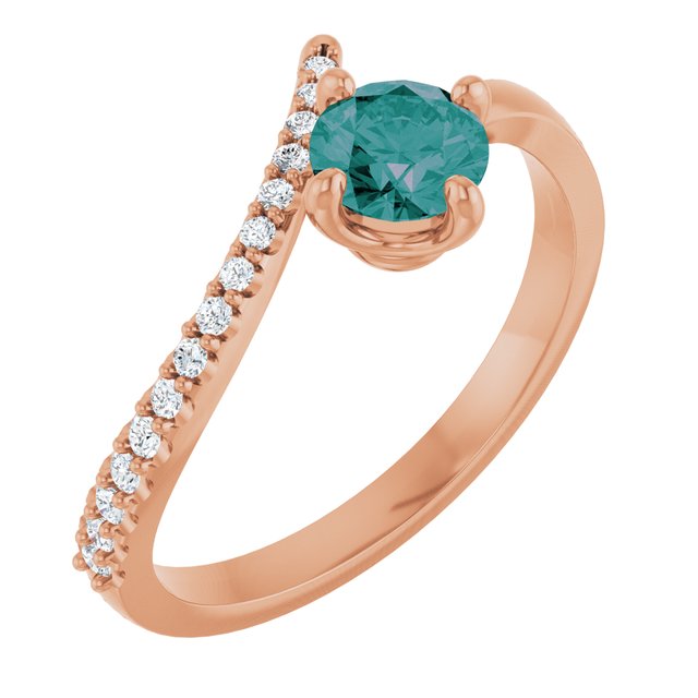 10 CTW Natural Diamond Bypass Ring