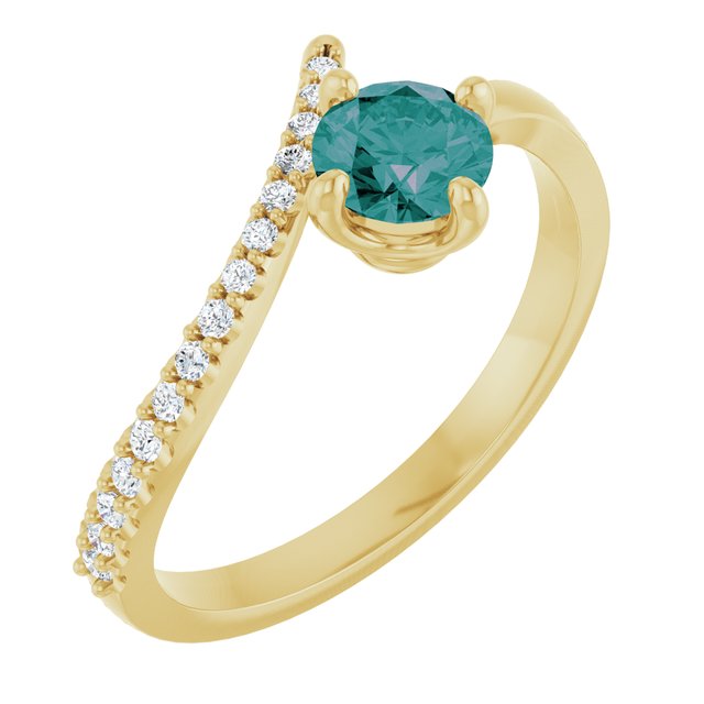 10 CTW Natural Diamond Bypass Ring