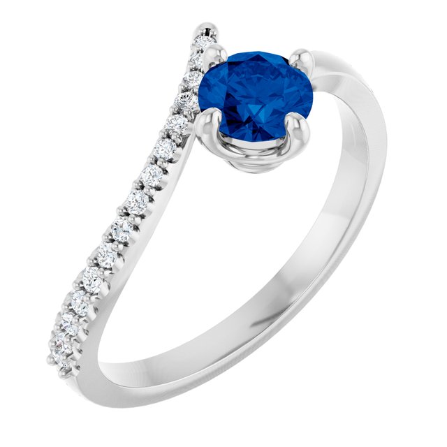 10 CTW Natural Diamond Bypass Ring