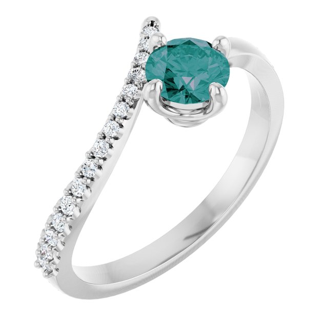 10 CTW Natural Diamond Bypass Ring