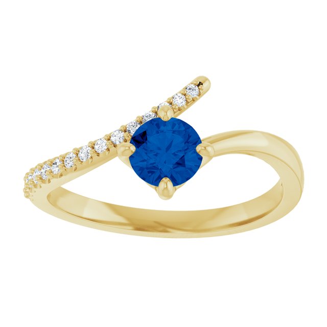 10 CTW Natural Diamond Bypass Ring