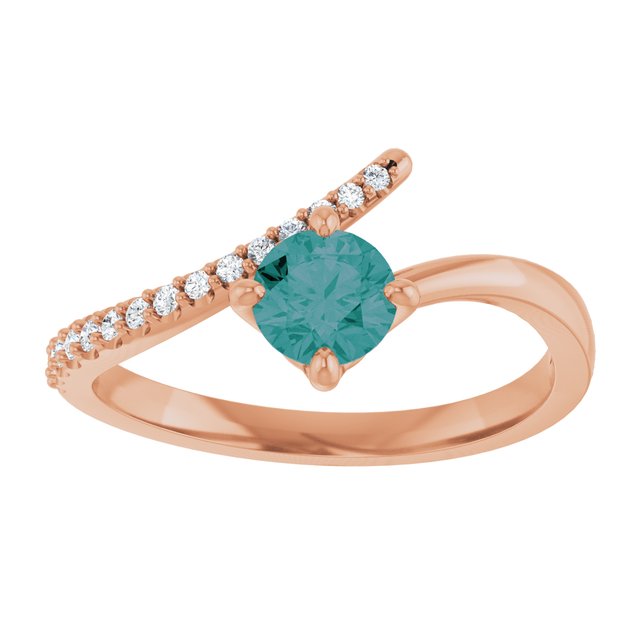 10 CTW Natural Diamond Bypass Ring
