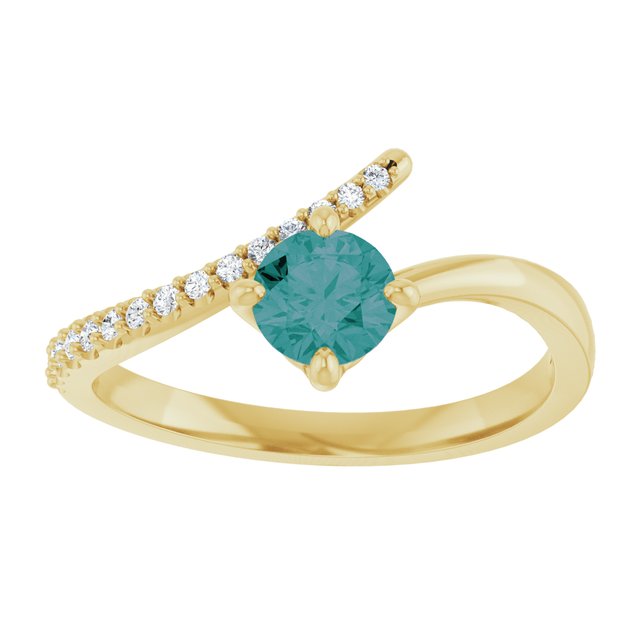 10 CTW Natural Diamond Bypass Ring