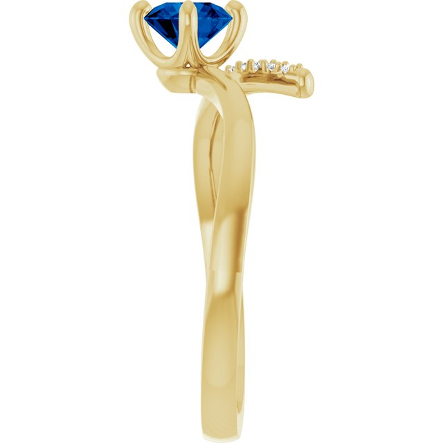 10 CTW Natural Diamond Bypass Ring