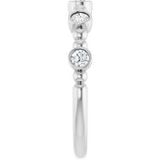 Sterling Silver 1/3 CTW Natural Diamond Stackable Ring