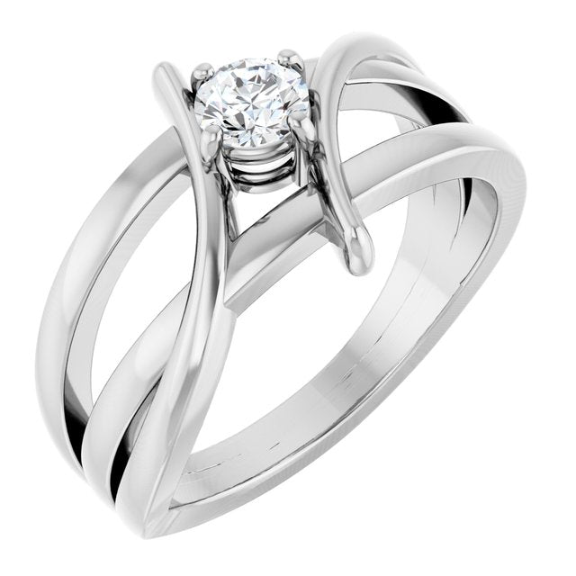 4 CT Lab-Grown Diamond Ring