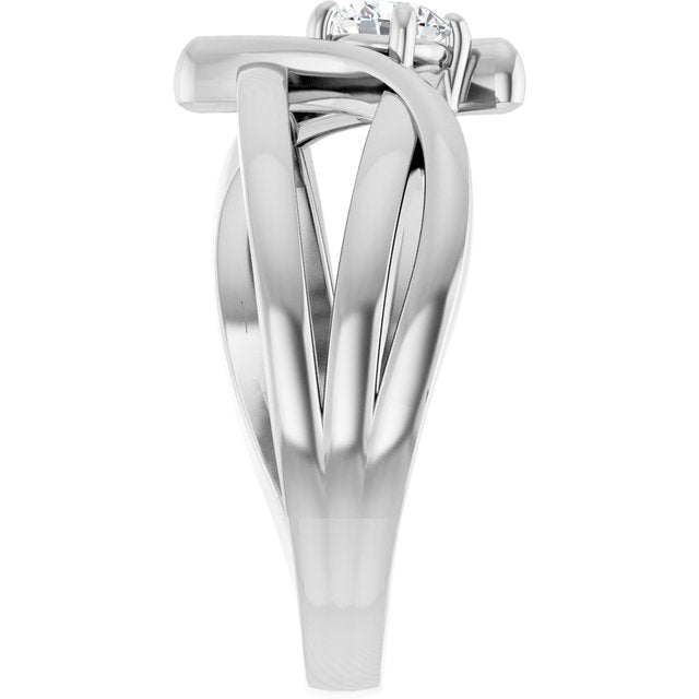 4 CT Lab-Grown Diamond Ring