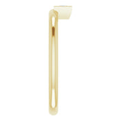 14K Yellow 1/6 CT Natural Diamond Stackable Ring