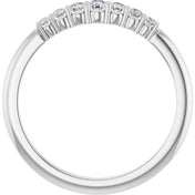 14K White Gold 1/6 CTW Natural Diamond Stackable Ring - Elegant Jewelry by [Brand Name]