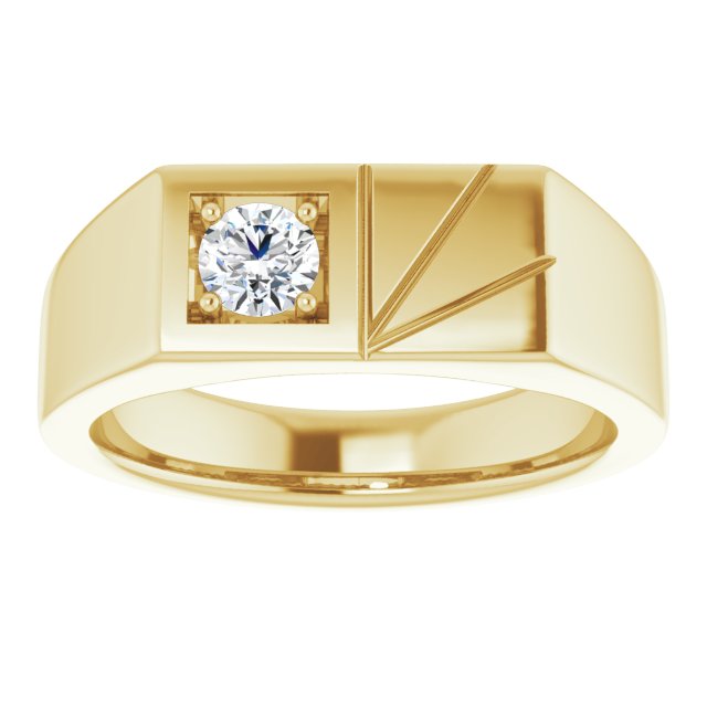 3 CT Lab-Grown Diamond Ring