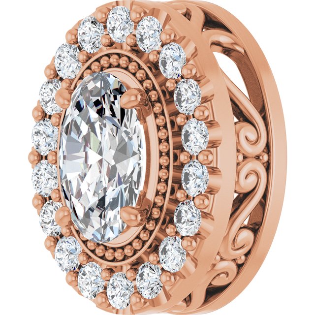 8 CTW Lab-Grown Diamond Pendant