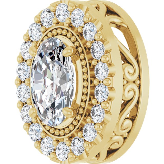 8 CTW Lab-Grown Diamond Pendant