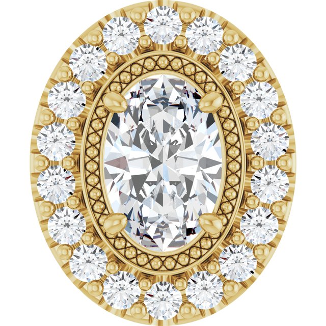 8 CTW Lab-Grown Diamond Pendant
