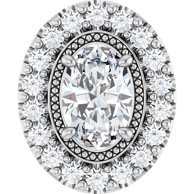 8 CTW Lab-Grown Diamond Pendant